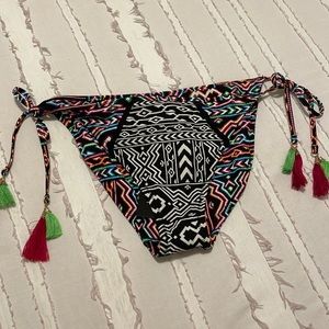 La Blanca Reversible side tie bikini bottom